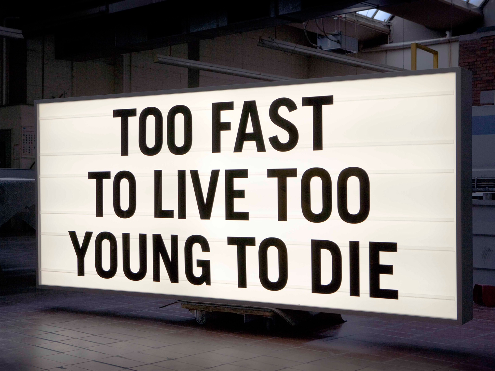 TFTLTYTD (TOO FAST TO LIVE TO YOUNG TO DIE)